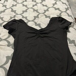 Danskin Black Short Sleeve Tee